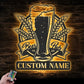 Wine LED Metal Sign - Wix Decor
