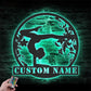 Yoga LED Metal Sign - Wix Decor