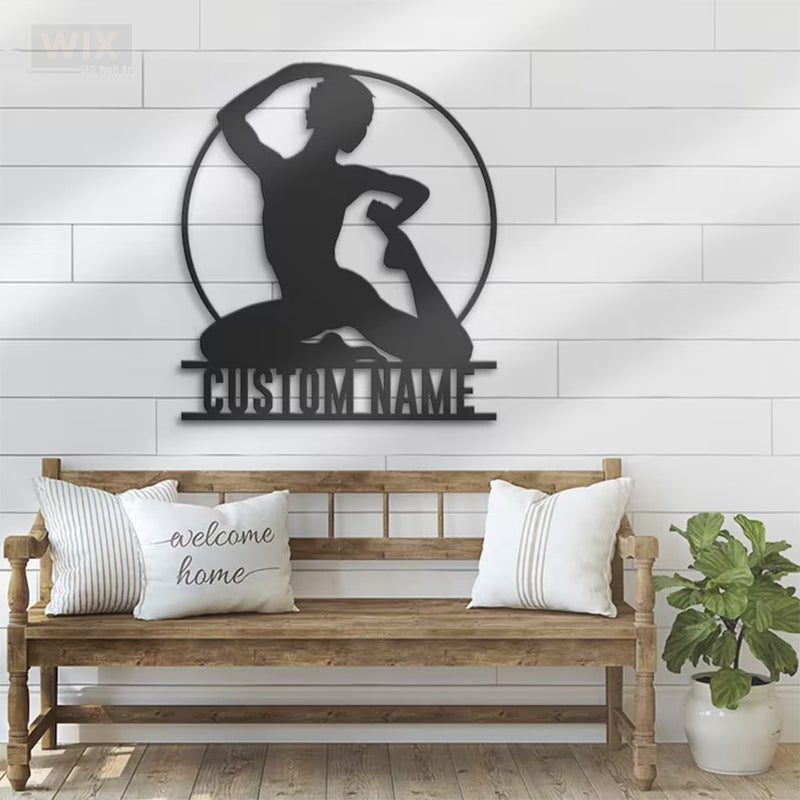 Yoga LED Metal Sign - Wix Decor
