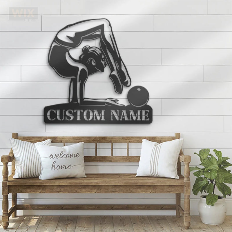 Yoga LED Metal Sign - Wix Decor