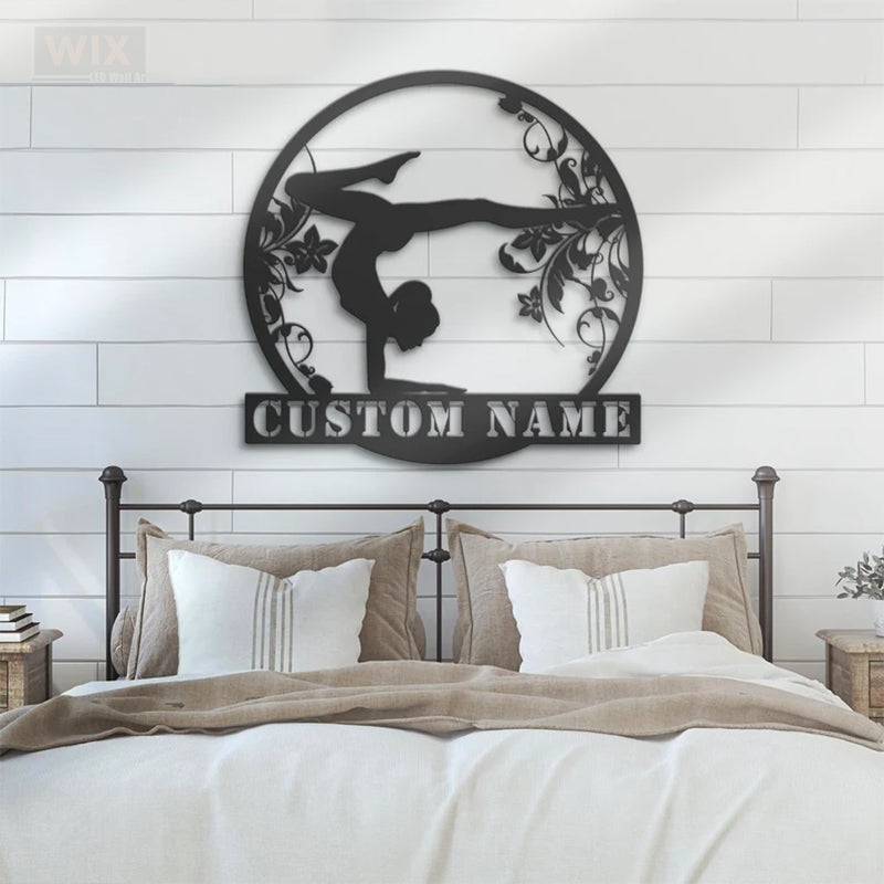Yoga LED Metal Sign - Wix Decor