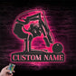 Yoga LED Metal Sign - Wix Decor