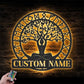 Yoga LED Metal Sign - Wix Decor