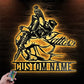 Tattoo Shop LED Metal Sign - Wix Decor