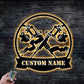Tattoo Shop LED Metal Sign - Wix Decor