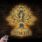 Yoga LED Metal Sign - Wix Decor