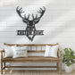 Deer Or Moose Hunting LED Metal Sign - Wix Decor