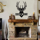 Deer Or Moose Hunting LED Metal Sign - Wix Decor