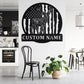 Deer Or Moose Hunting LED Metal Sign - Wix Decor
