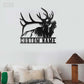 Deer Or Moose Hunting LED Metal Sign - Wix Decor