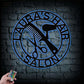 Barber & Salon Led Metal Sign - Wix Decor