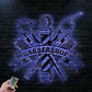Barber & Salon Led Metal Sign - Wix Decor