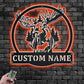 Deer Or Moose Hunting LED Metal Sign - Wix Decor