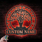 Yoga LED Metal Sign - Wix Decor