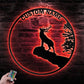 Deer Or Moose Hunting LED Metal Sign - Wix Decor