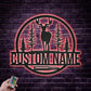 Deer Or Moose Hunting LED Metal Sign - Wix Decor