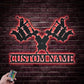 Tattoo Shop LED Metal Sign - Wix Decor