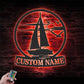 Lake House LED Metal Sign - Wix Decor