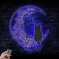 Cat Led Metal Sign - Wix Decor