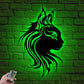 Cat Led Metal Sign - Wix Decor