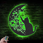 Cat Led Metal Sign - Wix Decor