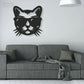 Cat Led Metal Sign - Wix Decor