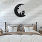 Cat Led Metal Sign - Wix Decor