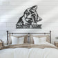 Cat Led Metal Sign - Wix Decor