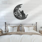 Cat Led Metal Sign - Wix Decor