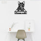Cat Led Metal Sign - Wix Decor