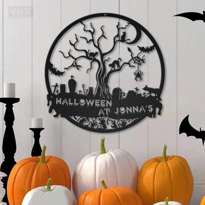 Cat Led Metal Sign - Wix Decor