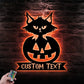 Cat Led Metal Sign - Wix Decor