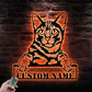 Cat Led Metal Sign - Wix Decor