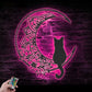 Cat Led Metal Sign - Wix Decor