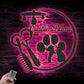 Cat Led Metal Sign - Wix Decor