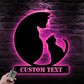 Cat Led Metal Sign - Wix Decor