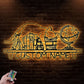 Cat Led Metal Sign - Wix Decor