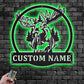 Deer Or Moose Hunting LED Metal Sign - Wix Decor