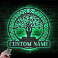 Yoga LED Metal Sign - Wix Decor
