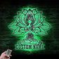 Yoga LED Metal Sign - Wix Decor