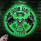 Tattoo Shop LED Metal Sign - Wix Decor