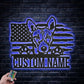 Dog Led Metal Sign - Wix Decor