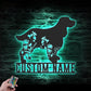 Dog Led Metal Sign – Vinamaker