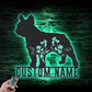 Dog Led Metal Sign – Wix Decor
