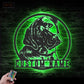 Dog Led Metal Sign - Wix Decor