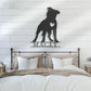 Dog Led Metal Sign - Wix Decor