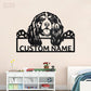 Dog Led Metal Sign - Wix Decor