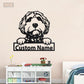 Dog Led Metal Sign - Wix Decor