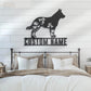 Dog Led Metal Sign – Vinamaker