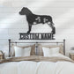 Dog Led Metal Sign – Wix Decor